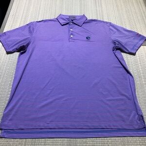 Peter Millar Summer Comfort Striped Polo Men’s Large